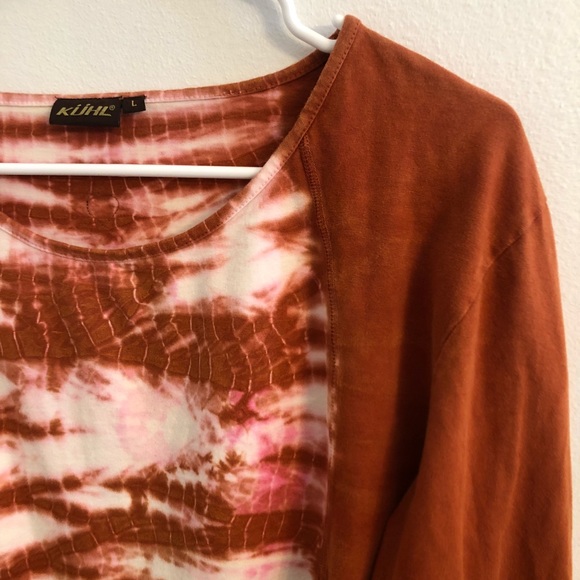 Kuhl tie dye long sleeve heavy T-shirt size large - Picture 8 of 8